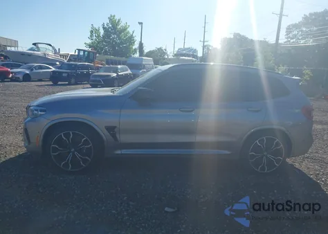 2020 BMW X3 M Competition z USA, uszkodzony, nr VIN 5YMTS0C06LLT10182